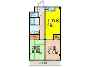 カサ．ルナ－ルの物件間取画像